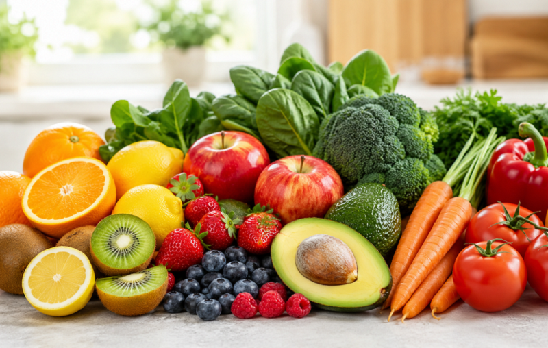 Fructe si legume cu vitamine pe care sa le consumi mai des