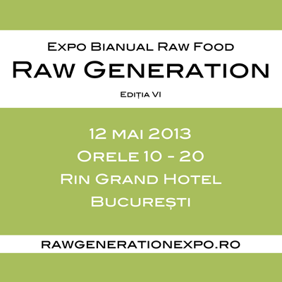 Invitatie la Raw Generation Expo, 12 mai 2013