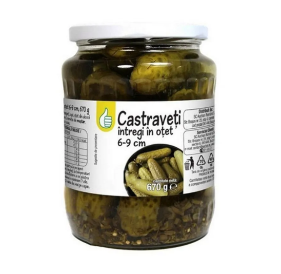 Auchan - Castraveti intregi in otet