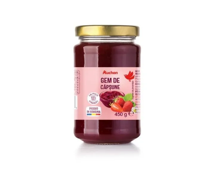 Auchan - Gem de capsune