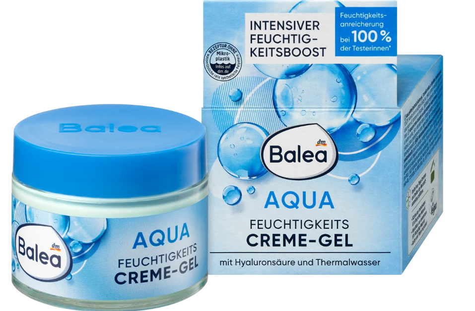 Balea - Crema de fata cu acid hialuronic si apa termala