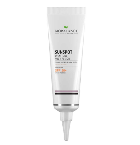 Bio Balance - Sunspot Even Tone Aqua Fusion Crema uniformizanta impotriva petelor pigmentare, SPF 50
