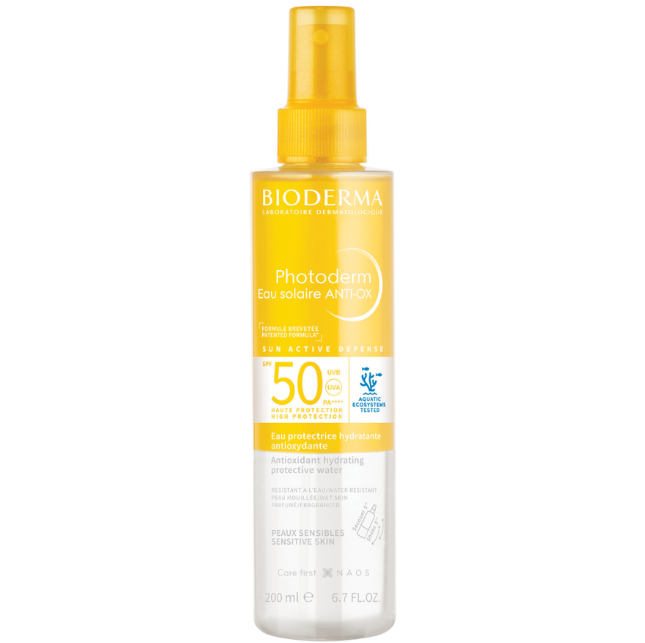 Bioderma - Photoderm Anti-OX Apa de protectie solara antioxidanta cu SPF50