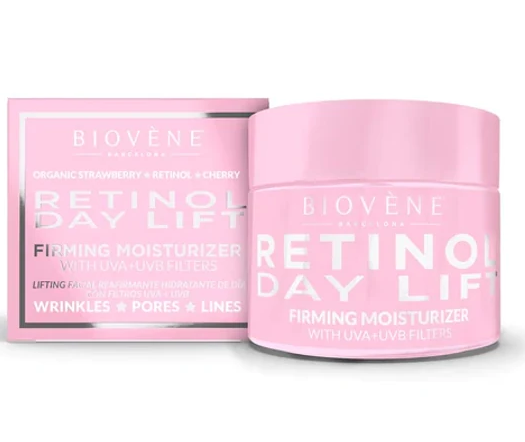 Biovene Barcelona - Retinol Day Lift Crema de zi cu filtre UVA+UVB