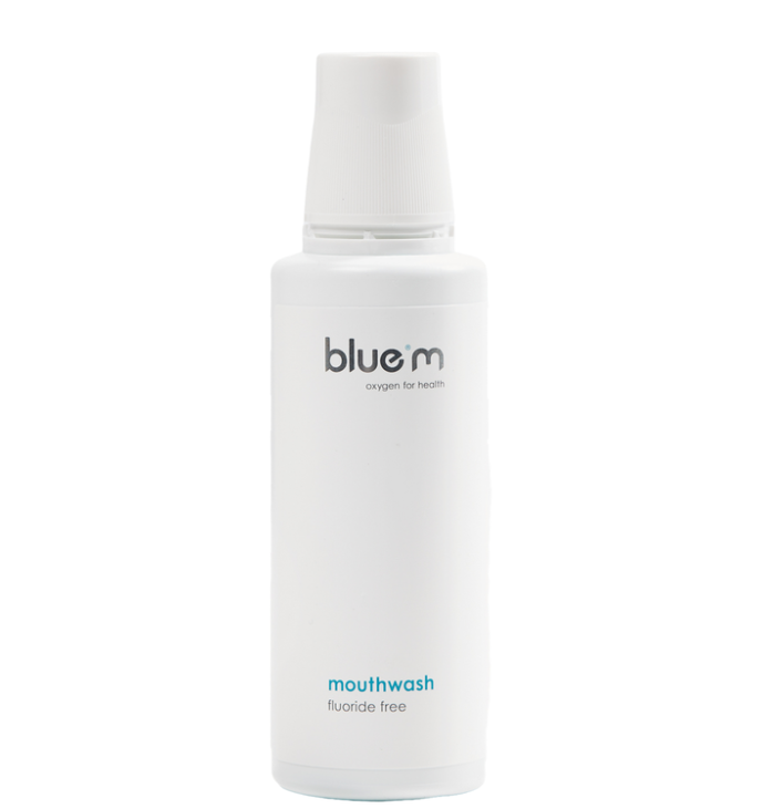 Blue M - Apa de gura fara fluor