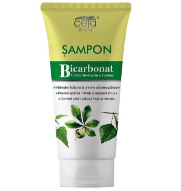 Ceta Sibiu - Sampon cu bicarbonat, urzica, mesteacan si castane