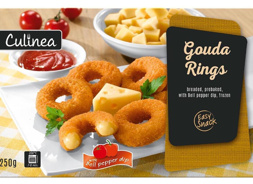 Culinea - Inele cu branza gouda