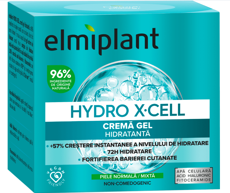 Elmiplant - Hydro X-cell Crema de fata pentru tenul normal