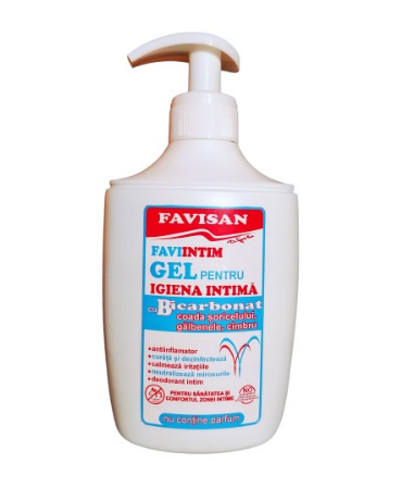 Favisan - Gel pentru igiena intima, cu bicarbonat