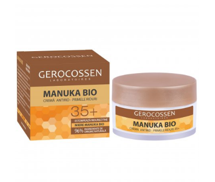 Gerocossen - Crema antirid pentru primele riduri 35+ Manuka Bio