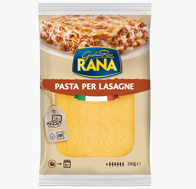 Giovanni Rana - Paste proaspete foi pentru lasagna