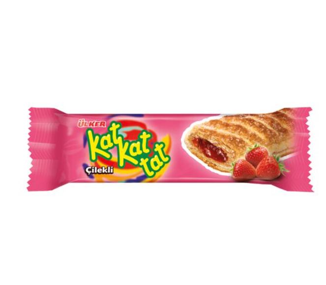 Kat Kat Tat - Foietaj cu umplutura de capsuni