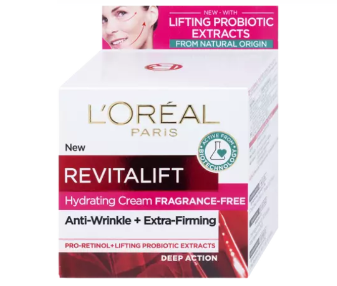 LOreal - Revitalift Crema hidratanta de zi, antirid, fara parfum