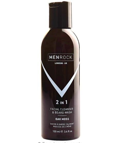 Men Rock - Oak Moss Balsam de curatare pentru fata si barba