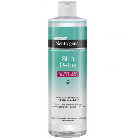 Neutrogena - Skin Detox Apa micelara cu tripla actiune