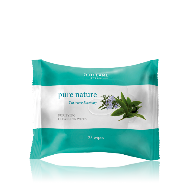Oriflame - Pure Nature Organic Servetele demachiante