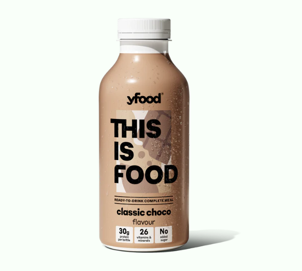 yfood - Bautura nutritiva, masa completa gata de consum, aroma de ciocolata