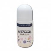 Bioearth - Bergamil Deodorant cu piatra de alaun si uleiuri estentiale