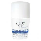 Vichy - Deodorant roll-on fara saruri de aluminiu 24 H