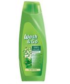 Wash&Go - Sampon cu extract de ceai verde si flori de portocal